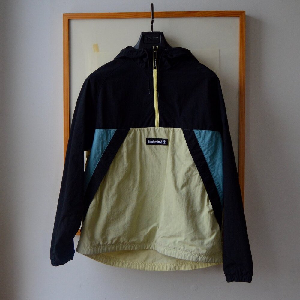 Lightweight Timberland Pullover Windbreaker Mens S Preowned SUMMIT Anorak Hooded